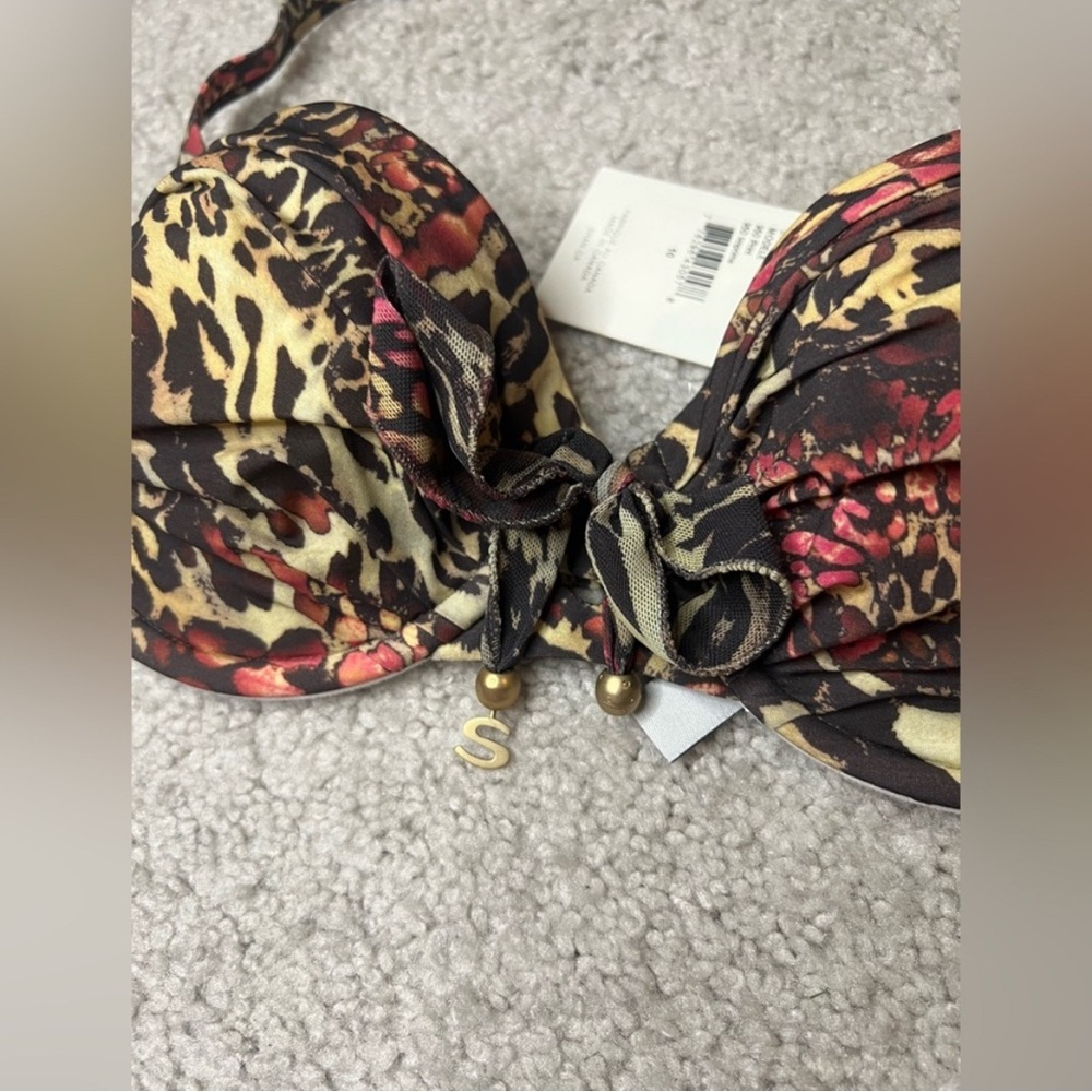 Shan - Underwired Bikini Top - Size 10 - Picture 2 of 10